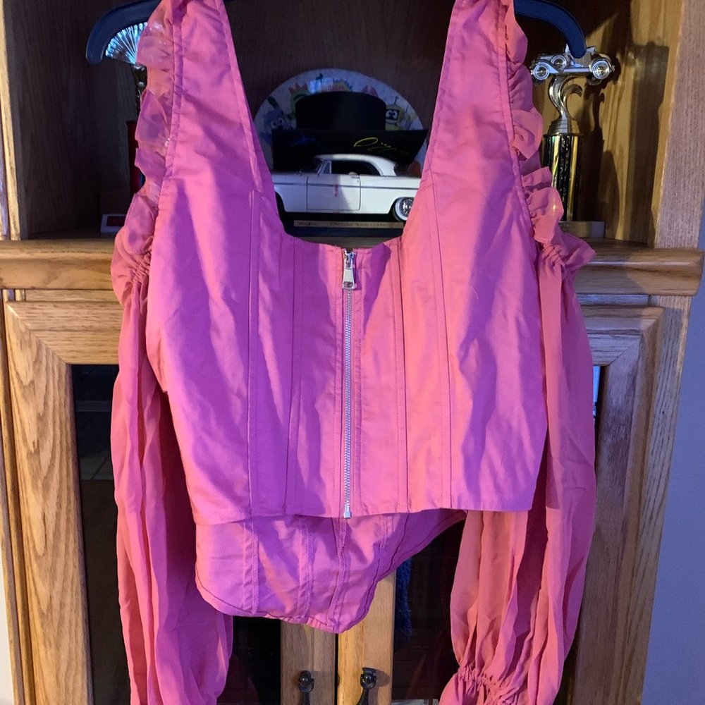 Woman new blouse crop Top